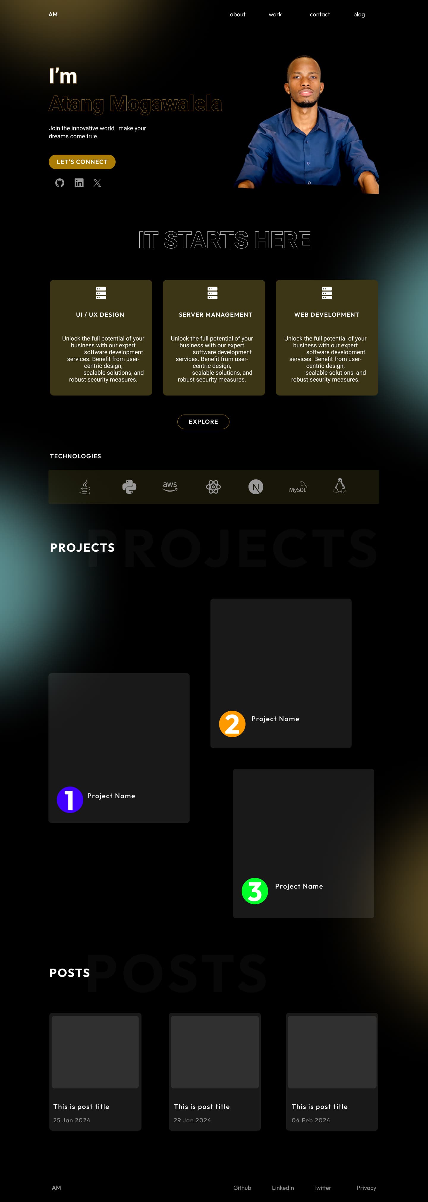 Personal Portfolio
